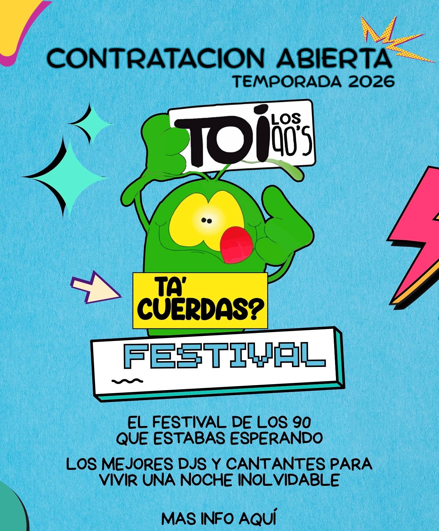 Toi los 90s — Ta Cuerdas Festival