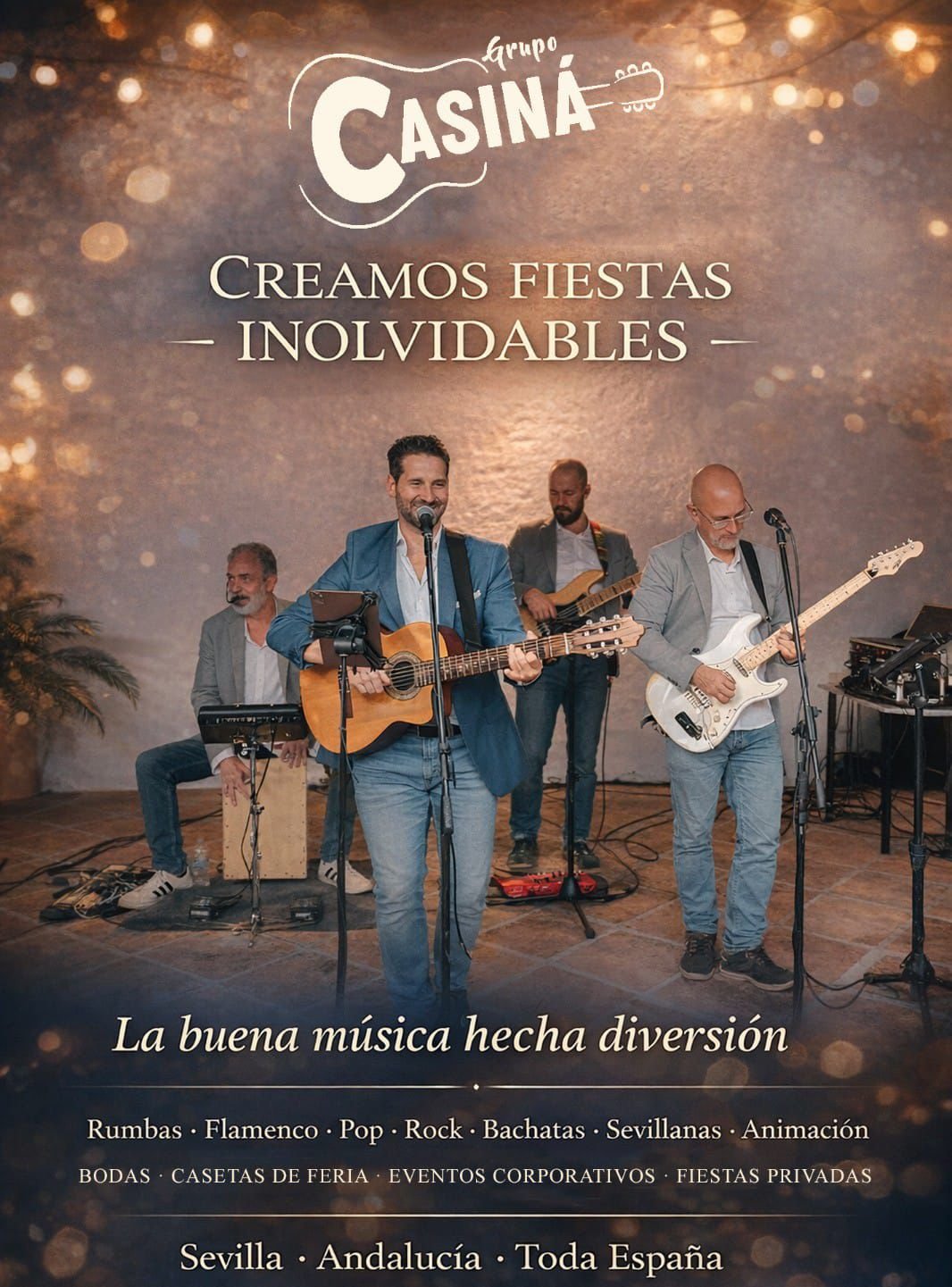 Grupo Casiná — Creamos fiestas inolvidables