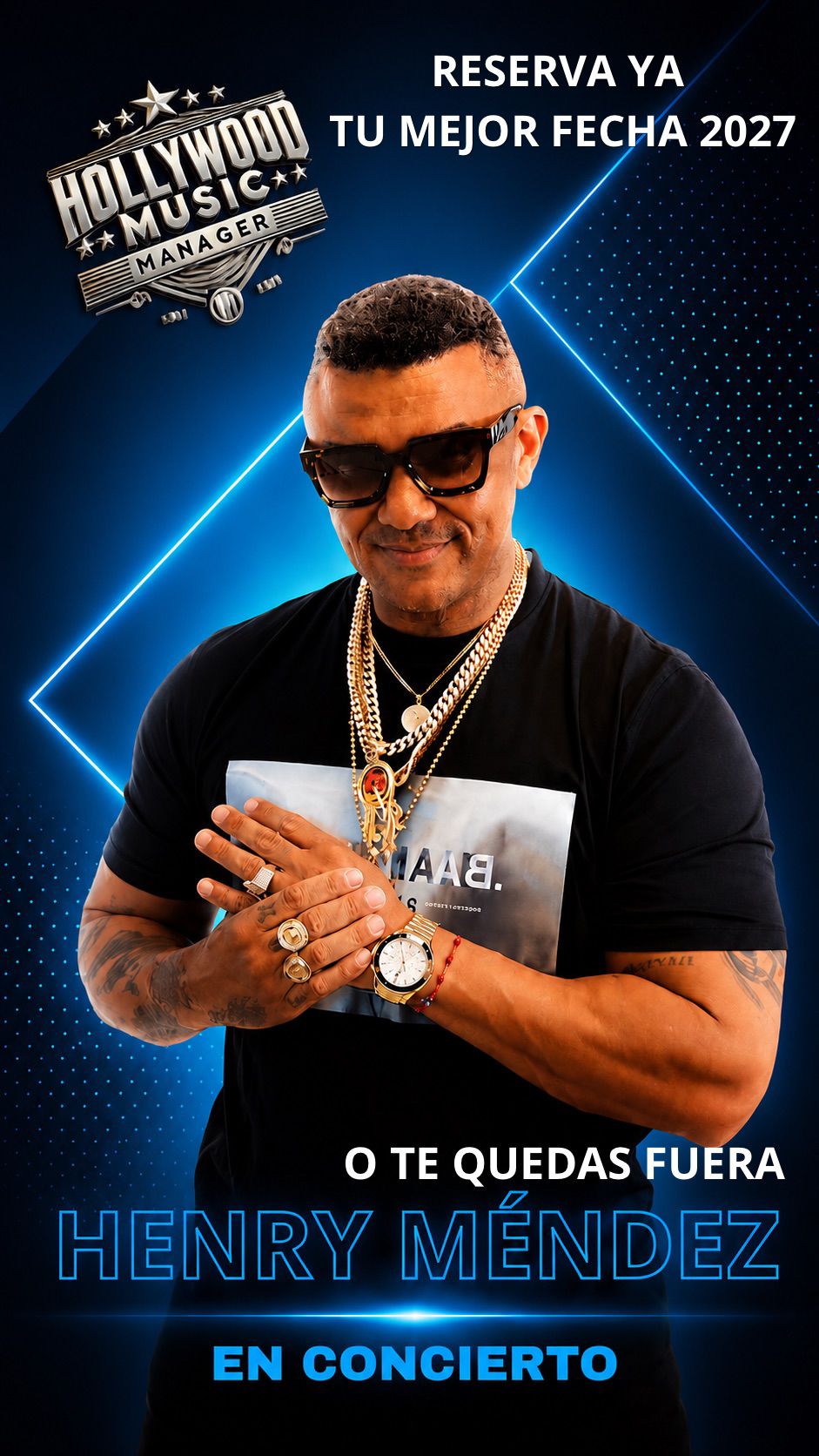 Henry Méndez — En concierto