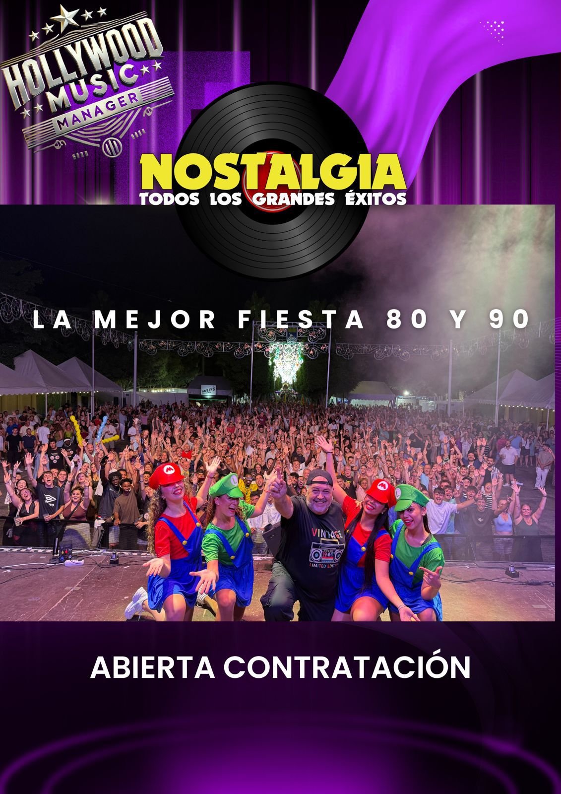 Nostalgia — La Mejor Fiesta 80 y 90